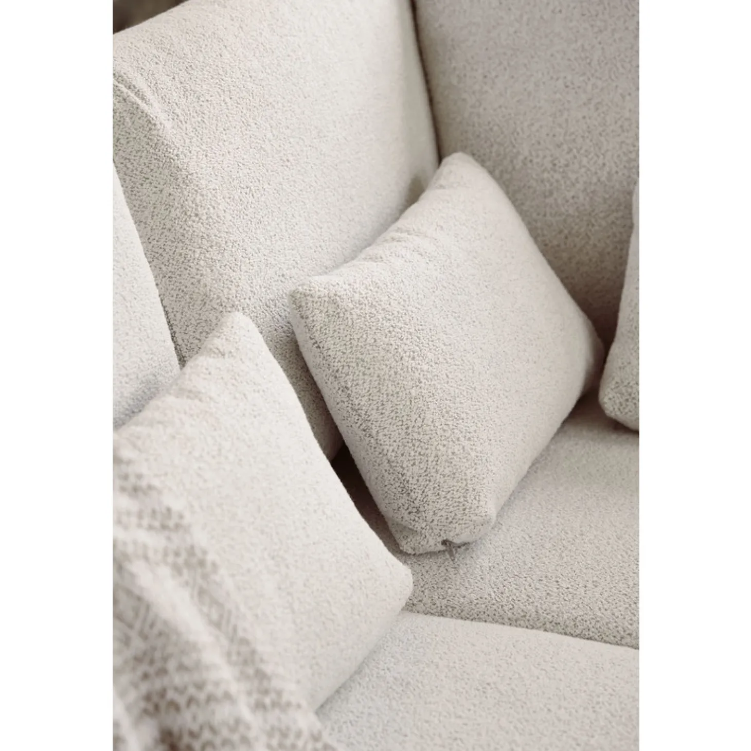 Hoekbank rechts Ansio Beige premium comfort