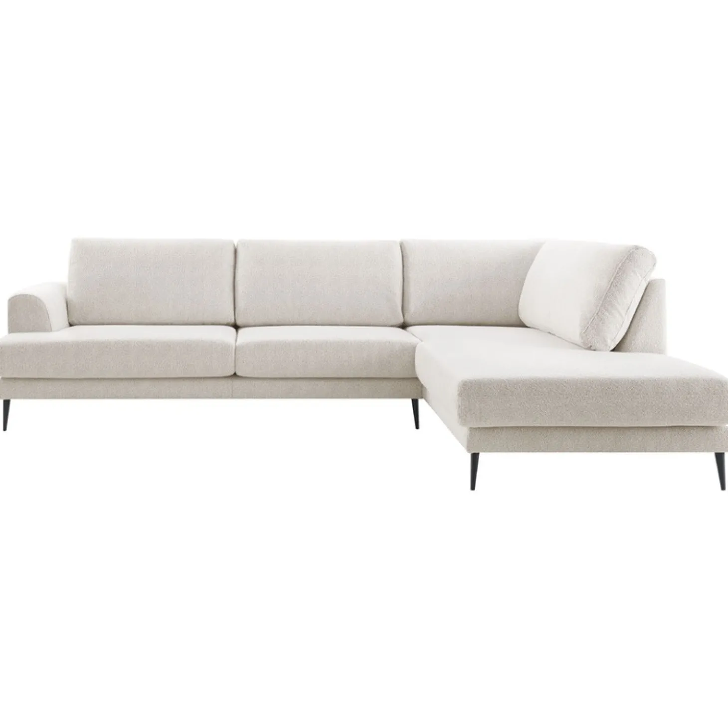 Hoekbank rechts Ansio Beige premium comfort