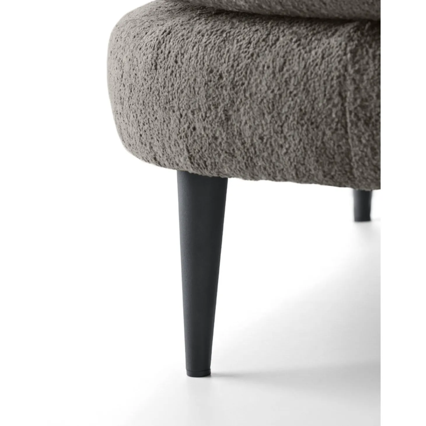 Hoekbank rechts Aziri Pocket visco zitting taupe