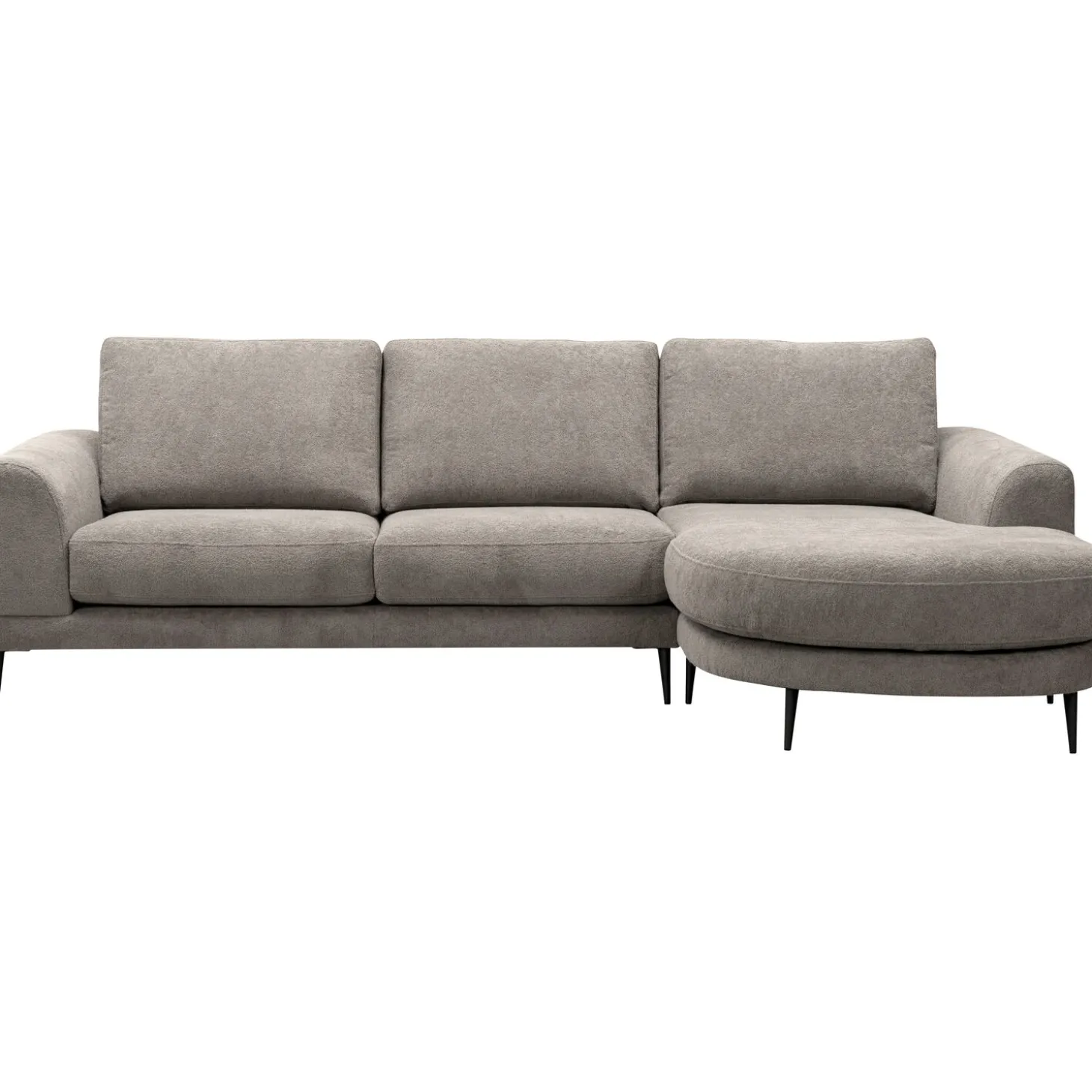 Hoekbank rechts Aziri Taupe supreme comfort