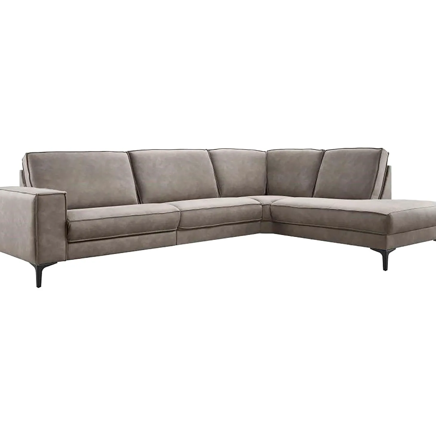Hoekbank rechts Barrio Bruin basic comfort