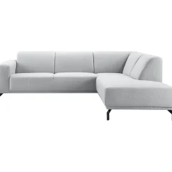 Hoekbank rechts Bellanti Lichtgrijs premium comfort