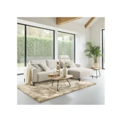 Hoekbank rechts Fabria Beige basic comfort