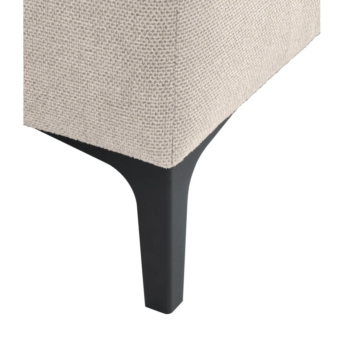 Hoekbank rechts Fabria Beige basic comfort
