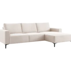 Hoekbank rechts Fabria Beige basic comfort