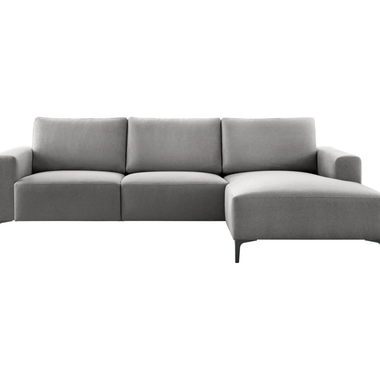 Hoekbank rechts Fabria Donkergrijs basic comfort