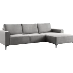 Hoekbank rechts Fabria Donkergrijs basic comfort
