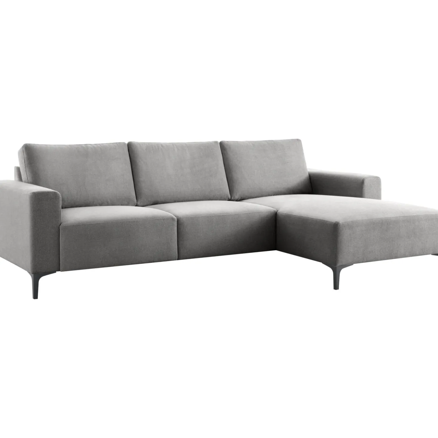Hoekbank rechts Fabria Donkergrijs basic comfort