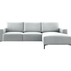 Hoekbank rechts Fabria Lichtgrijs basic comfort