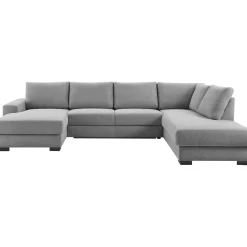 Hoekbank rechts Florance Polyether grijs