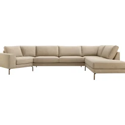 Hoekbank rechts Linoza Taupe supreme comfort