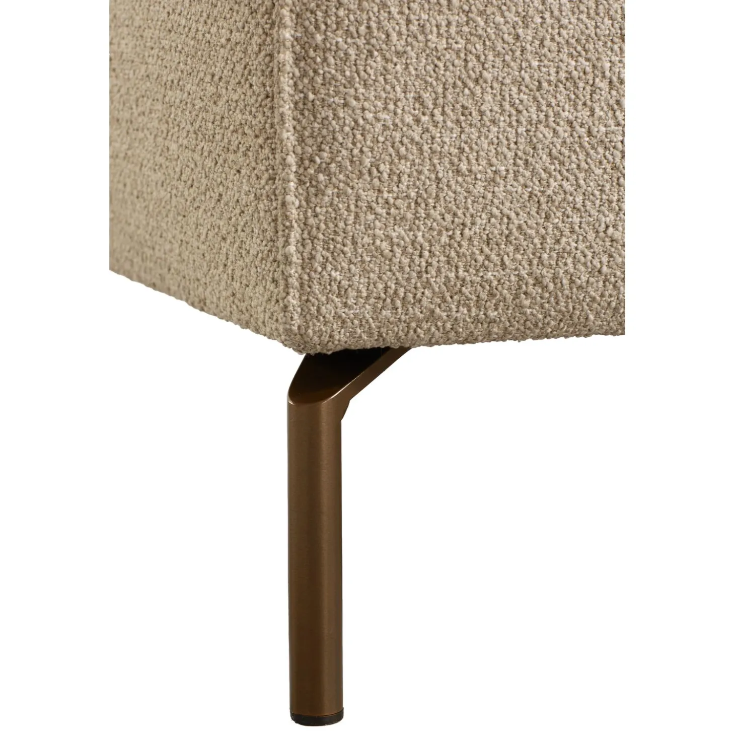 Hoekbank rechts Linoza Taupe supreme comfort