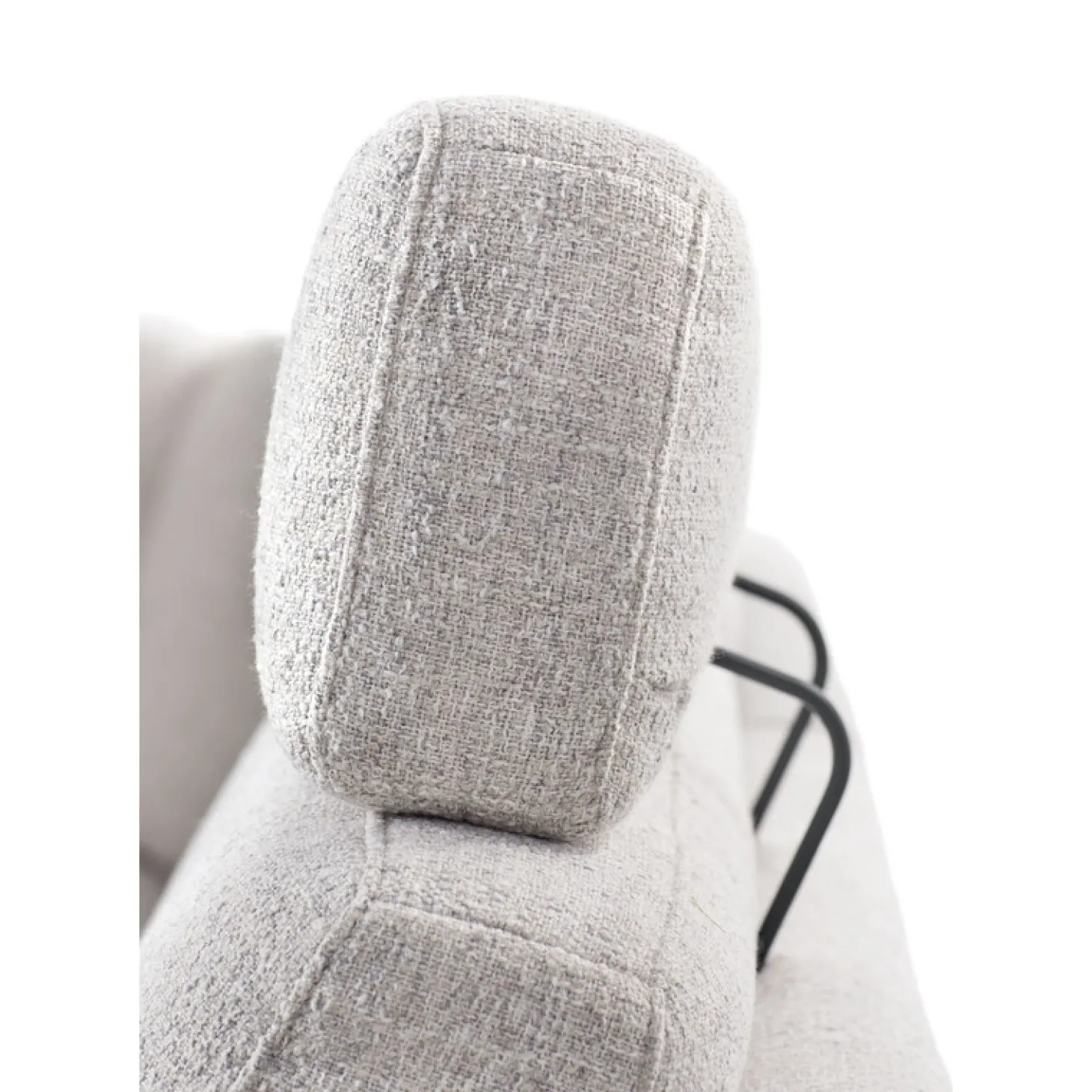 Hoekbank rechts Moscato Lichtgrijs exelent comfort