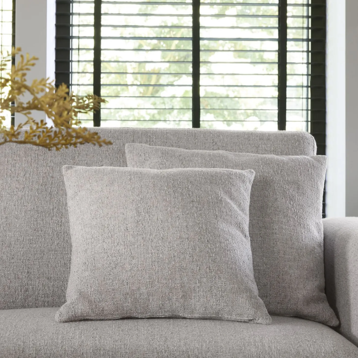 Hoekbank rechts Moscato Lichtgrijs exelent comfort