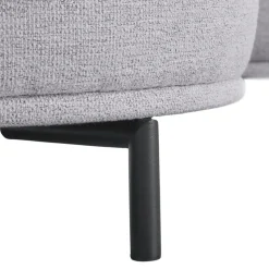 Hoekbank rechts Pantini Lichtgrijs premium comfort