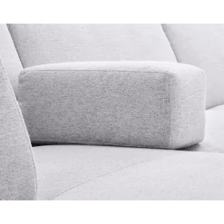 Hoekbank rechts Pantini Lichtgrijs premium comfort