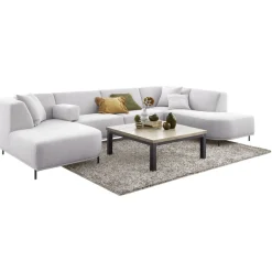 Hoekbank rechts Pantini Lichtgrijs excellent comfort