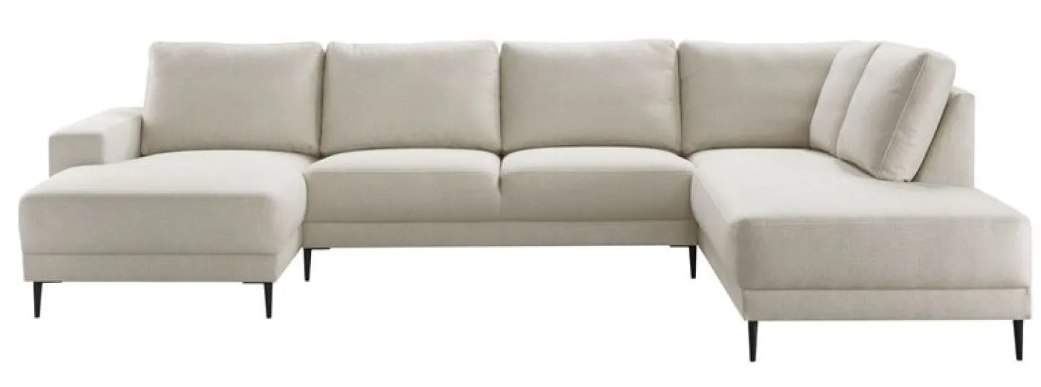 Hoekbank rechts Portona Ecru basic comfort