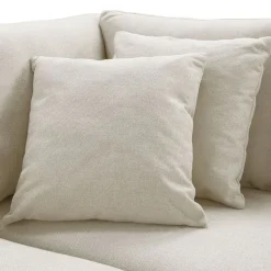 Hoekbank rechts Portona Ecru premium comfort