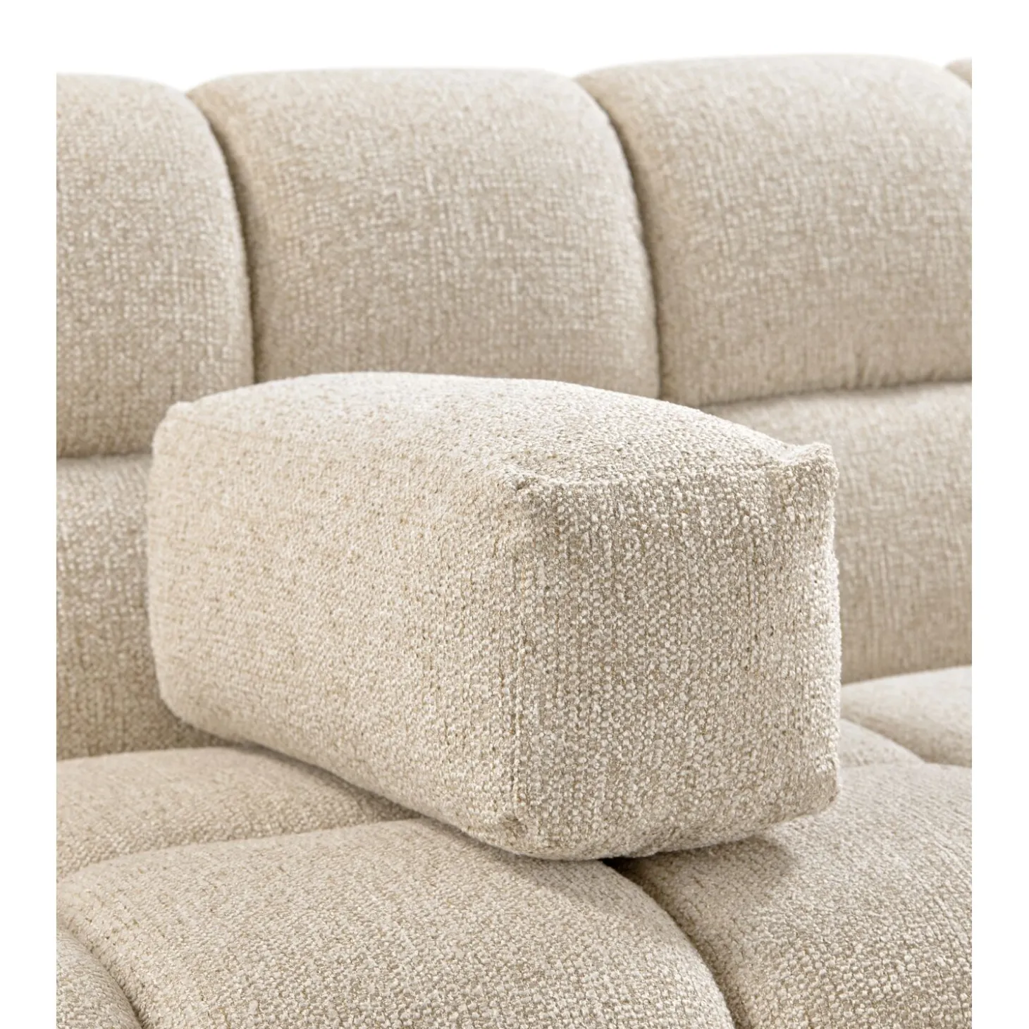 Hoekbank rechts Tirato Beige premium comfort