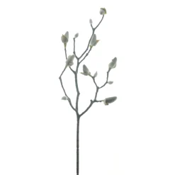 Kunsttak Varenzo Magnolia knop M zwart