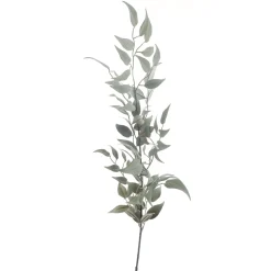 Kunsttak Varenzo Ruscus blad grijs