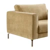 Loveseat Linoza Bouclé lichtbruin premium comfort