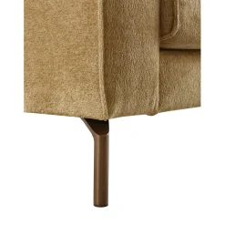 Loveseat Linoza Bouclé lichtbruin premium comfort