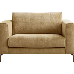 Loveseat Linoza Bouclé lichtbruin premium comfort