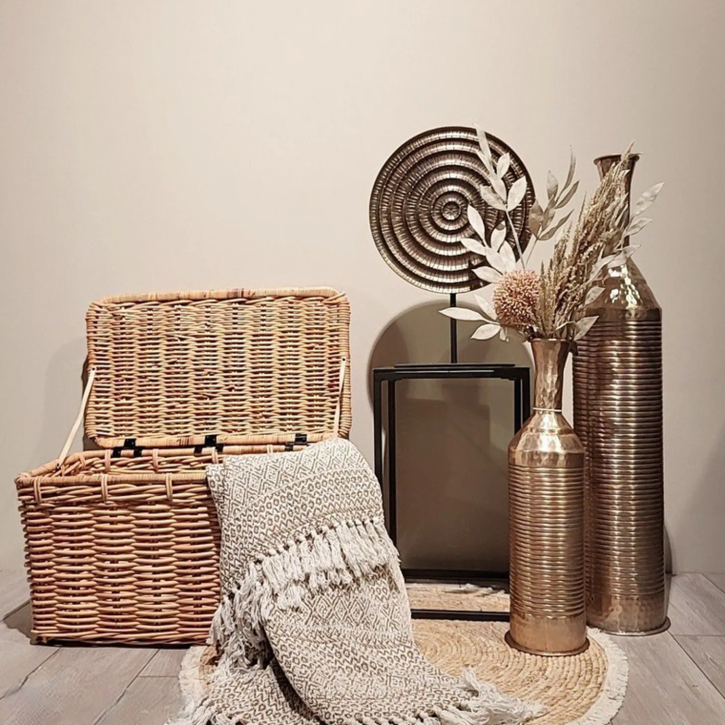 Mand Cestelli Rechthoek M naturel