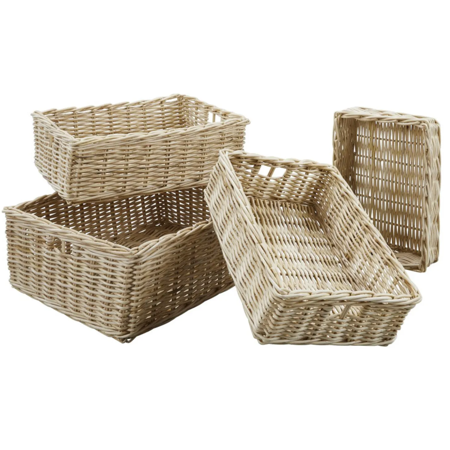 Mand Cestelli Rechthoek XL naturel