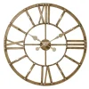 Metalen klok NIMAR Ø60cm brass
