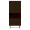 Opbergkast Belvio 85 cm dark oak