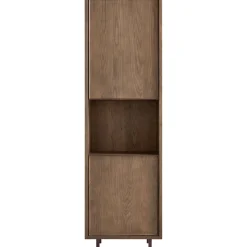 Opbergkast Calvo 202x060x040 cm bruin