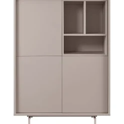Opbergkast Famosa Grijs 136x102x45 cm
