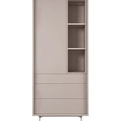 Opbergkast Famosa Grijs 187x83x45 cm