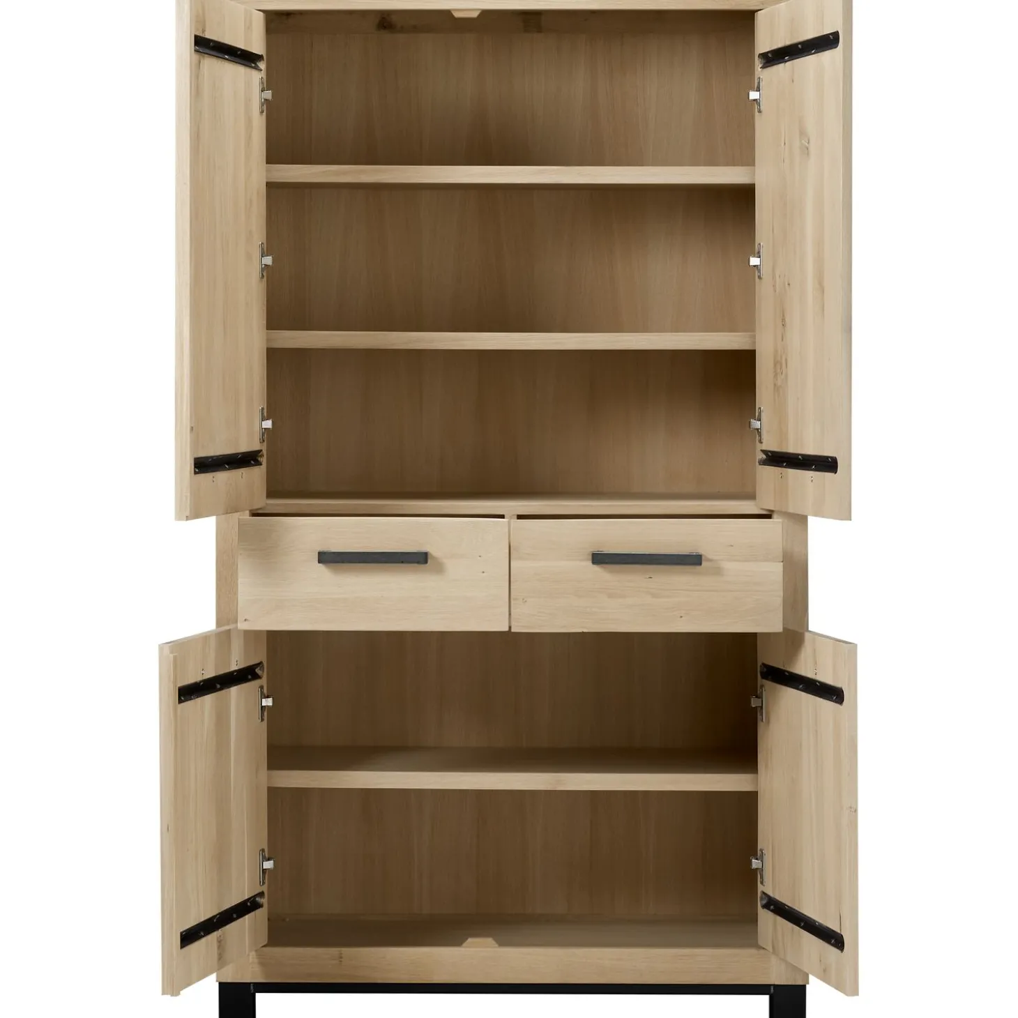 Opbergkast HEVANO (102 CM) eikenhout