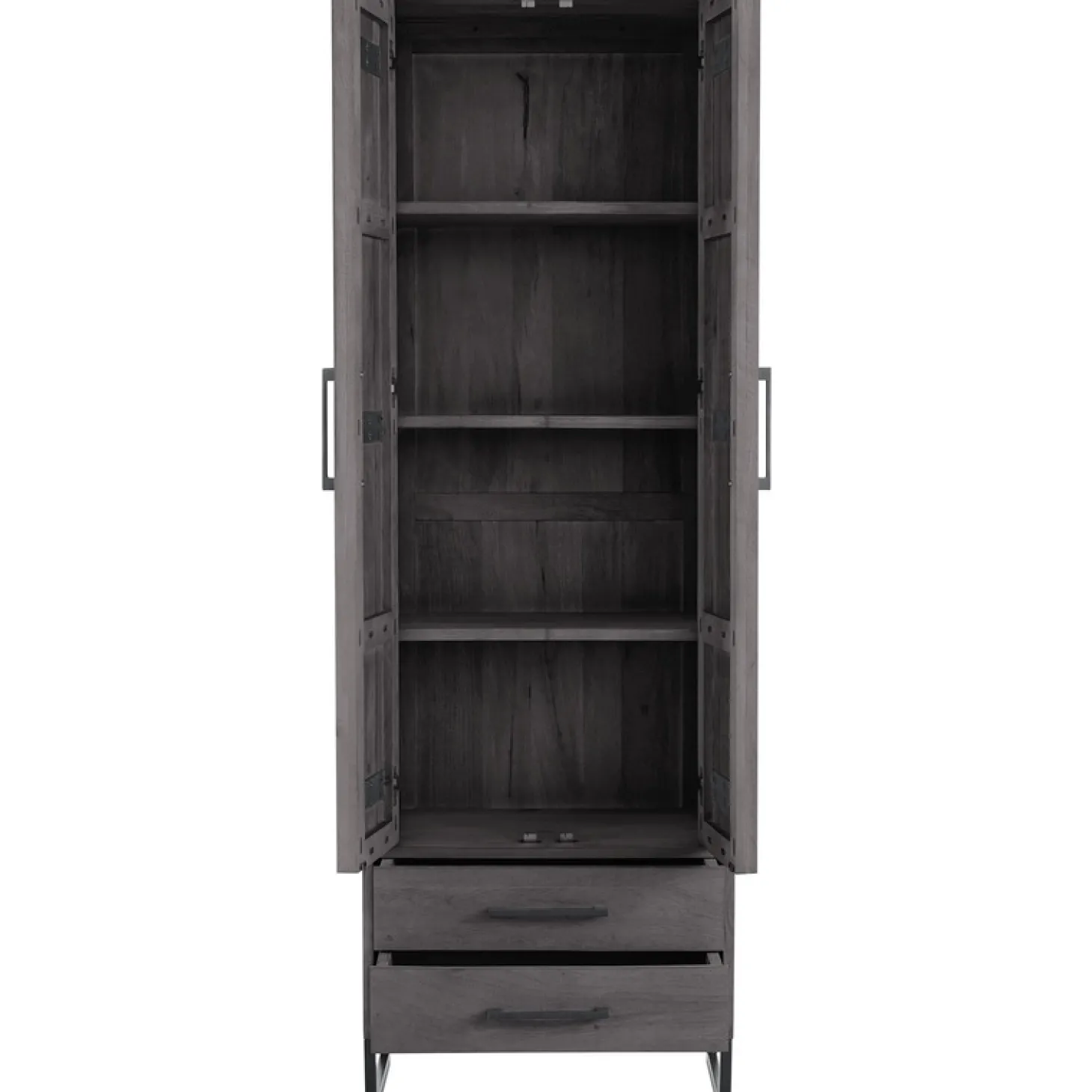 Opbergkast Piastra 64 cm zwart gesloten