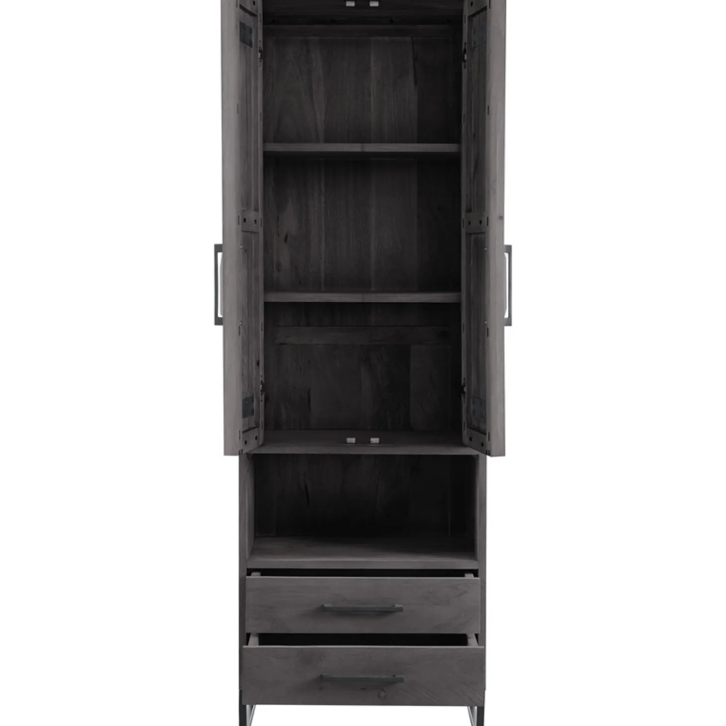 Opbergkast Piastra 64 cm zwart hoog