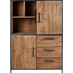 Opbergkast ROMARO (98 CM) teak mix