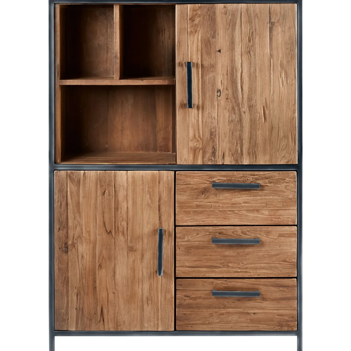 Opbergkast ROMARO (98 CM) teak mix