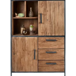 Opbergkast ROMARO (98 CM) teak mix