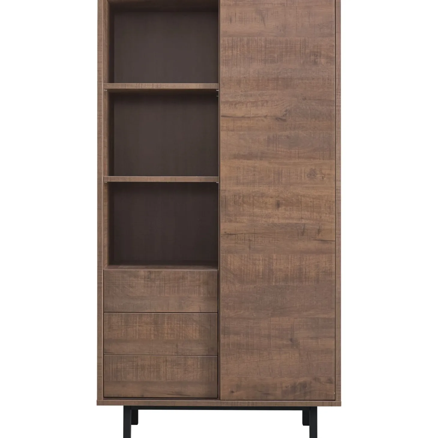 Opbergkast Spazzare (100 Cm) dark mango