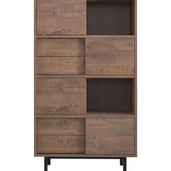 Opbergkast Spazzare Laag (100 Cm) dark mango