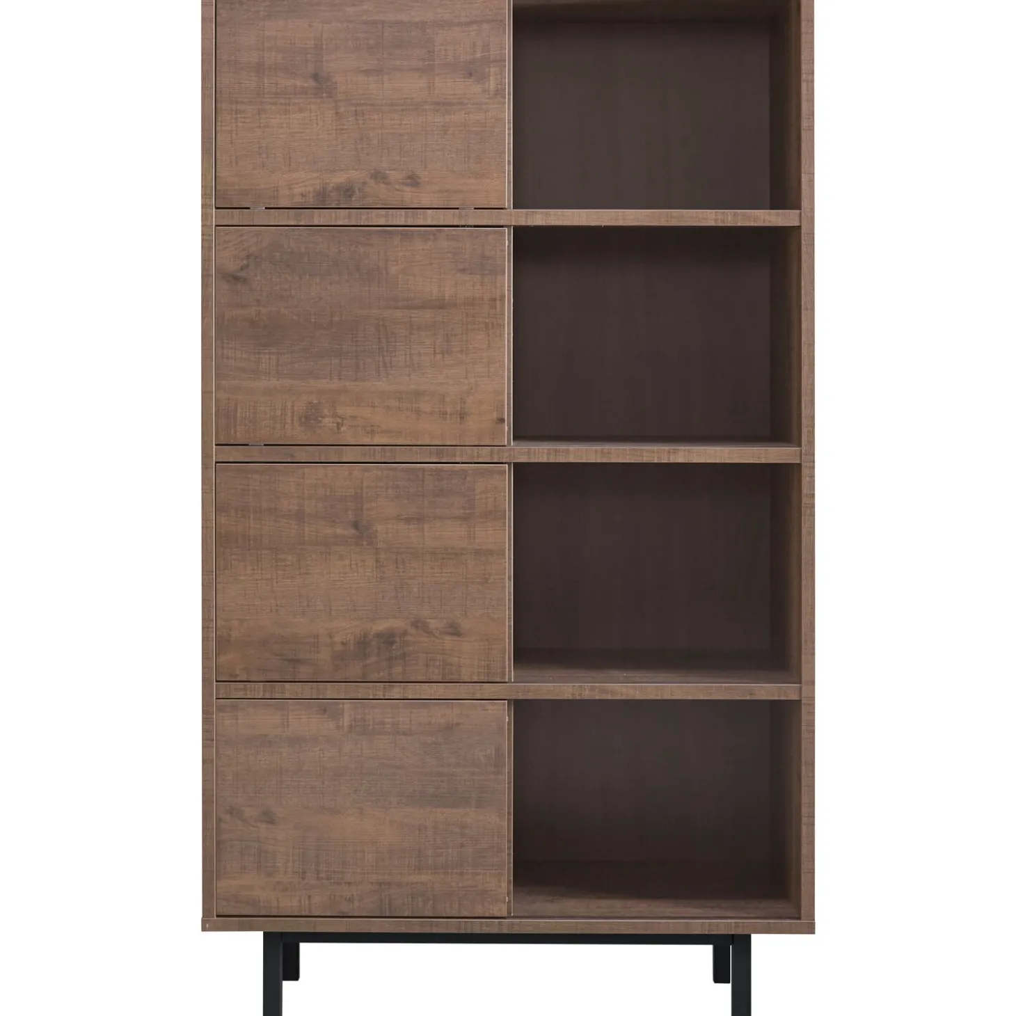 Opbergkast Spazzare Laag (100 Cm) dark mango