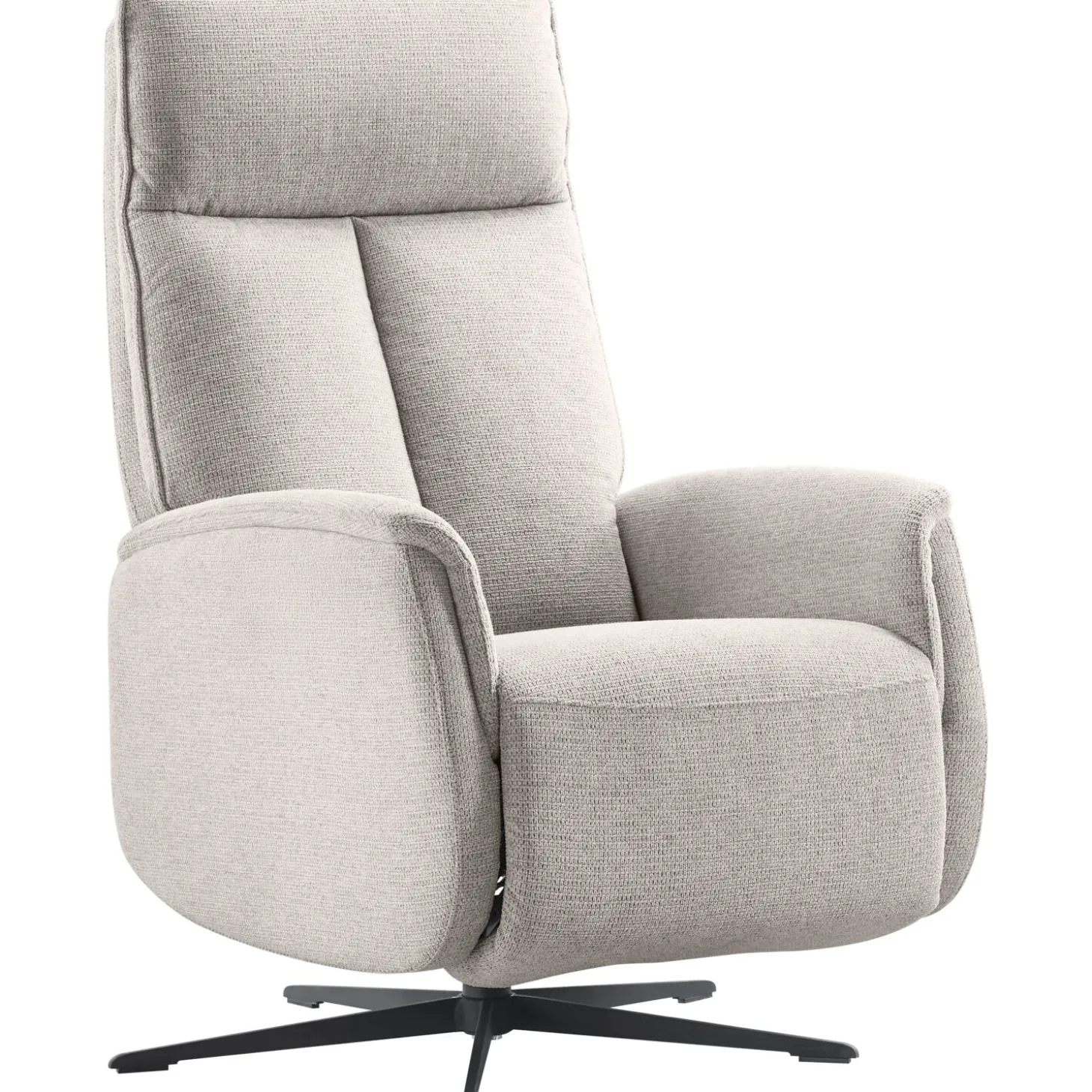 Relaxfauteuil Assele Lichtgrijs