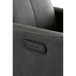 Relaxfauteuil Lanciare Elektrisch antraciet