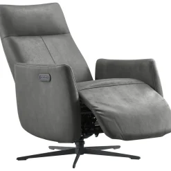 Relaxfauteuil Lanciare Elektrisch antraciet