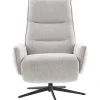 Relaxfauteuil Livo Handmatig verstelbaar lichtgrijs