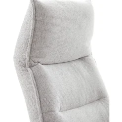 Relaxfauteuil Livo Handmatig verstelbaar lichtgrijs
